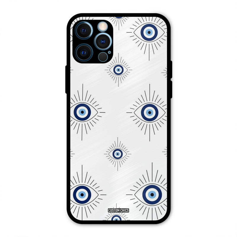 Devil Eye IPhone 12 Pro Mobile Back Cover - Aesthetic PrintShield Case