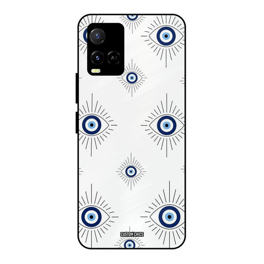 Devil Eye Vivo Y33s Mobile Back Cover - Aesthetic PrintShield Case