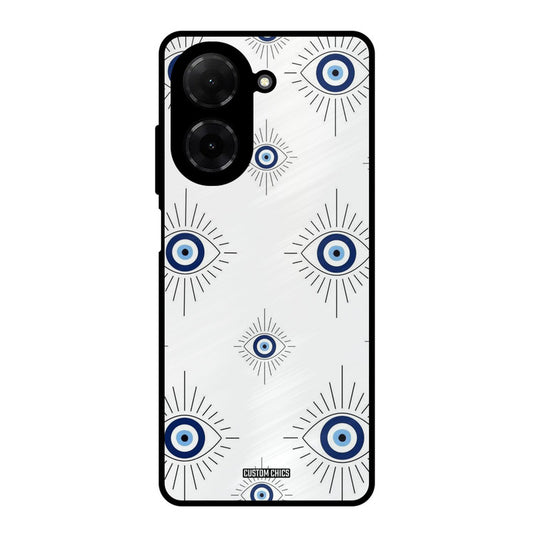 Devil Eye Poco C71 Mobile Back Cover - Aesthetic PrintShield Case