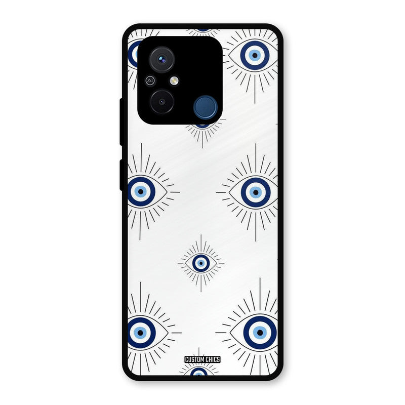 Devil Eye Redmi 12c Mobile Back Cover - Aesthetic PrintShield Case