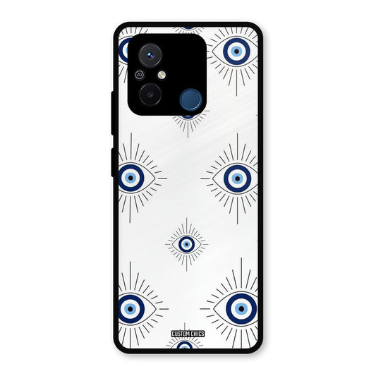 Devil Eye Redmi 12c Mobile Back Cover - Aesthetic PrintShield Case