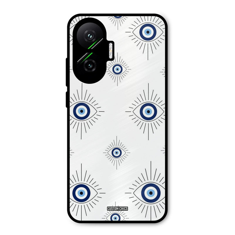 Devil Eye Poco F7 5G Mobile Back Cover - Aesthetic PrintShield Case