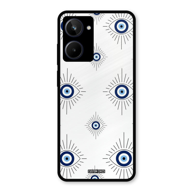 Devil Eye Realme 10 Mobile Back Cover - Aesthetic PrintShield Case