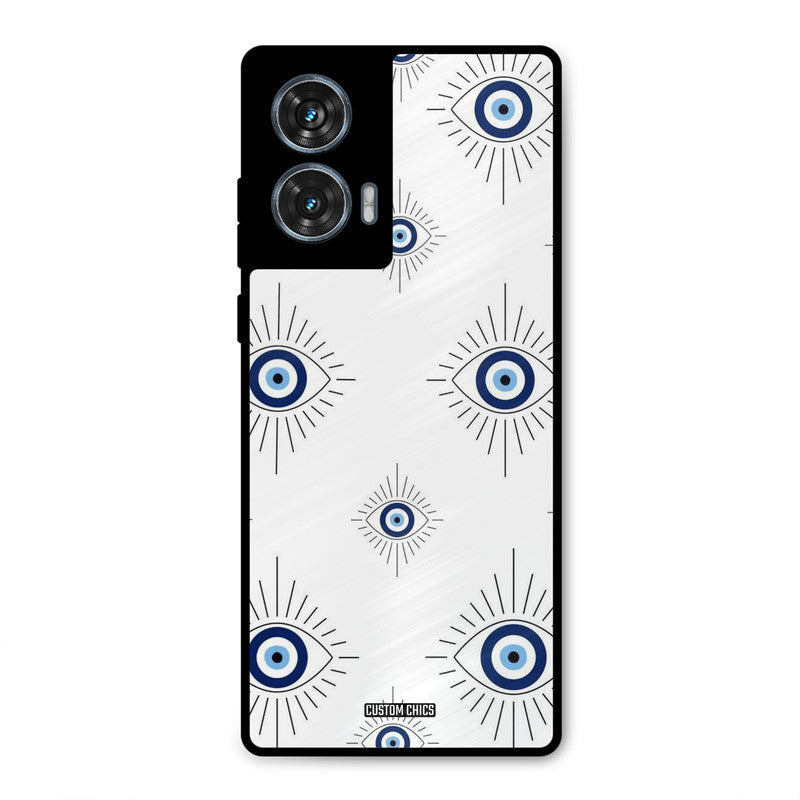 Devil Eye Moto G96 Mobile Back Cover - Aesthetic PrintShield Case