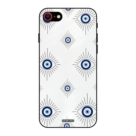 Devil Eye iPhone SE 2020 Mobile Back Cover - Aesthetic PrintShield Case