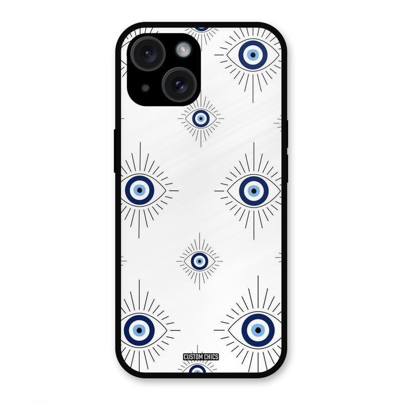Devil Eye iPhone 15 Plus Mobile Back Cover - Aesthetic PrintShield Case