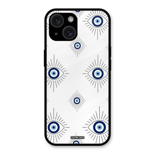 Devil Eye iPhone 15 Plus Mobile Back Cover - Aesthetic PrintShield Case