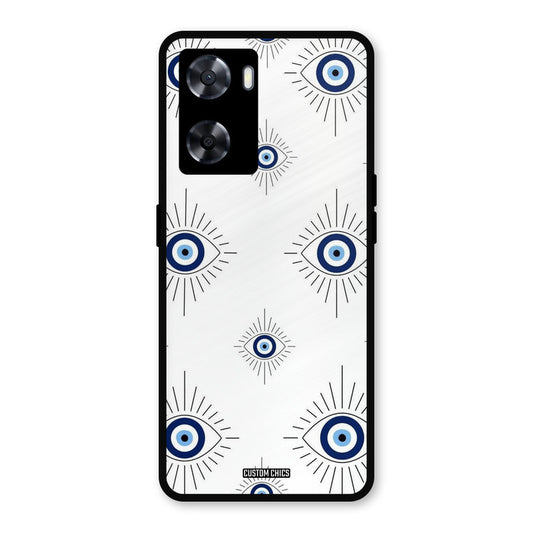 Devil Eye Oppo A57 2022 Mobile Back Cover - Aesthetic PrintShield Case