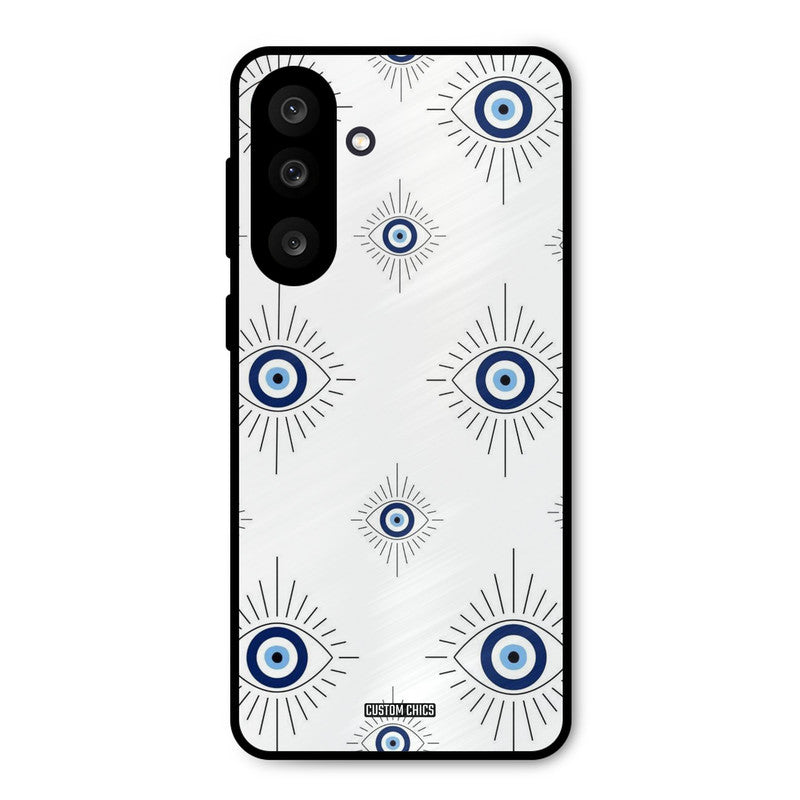 Devil Eye Samsung Galaxy M56 Mobile Back Cover - Aesthetic PrintShield Case