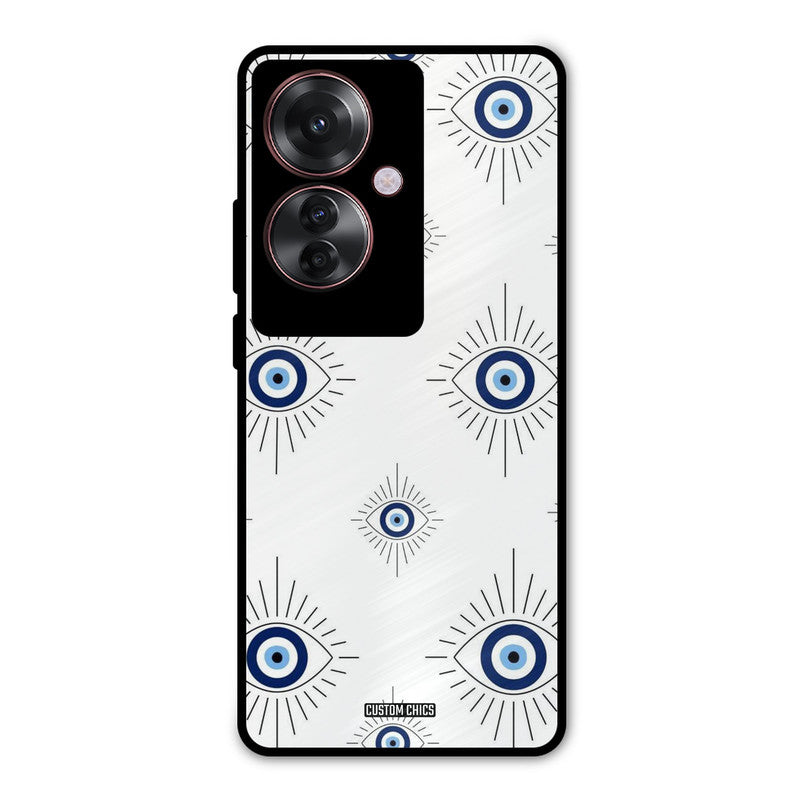 Devil Eye Oppo F25 Pro Mobile Back Cover - Aesthetic PrintShield Case
