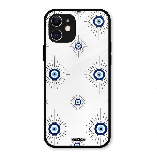 Devil Eye IPhone 12 Mobile Back Cover - Aesthetic PrintShield Case