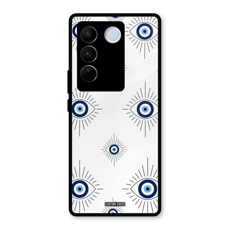 Devil Eye Vivo V27 Pro Mobile Back Cover - Aesthetic PrintShield Case