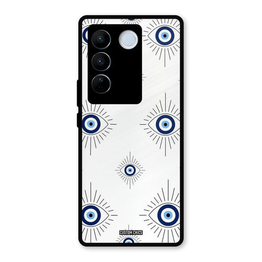 Devil Eye Vivo V27 Pro Mobile Back Cover - Aesthetic PrintShield Case