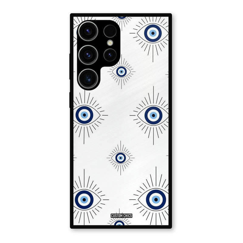 Devil Eye Samsung Galaxy S23 Ultra Mobile Back Cover - Aesthetic PrintShield Case