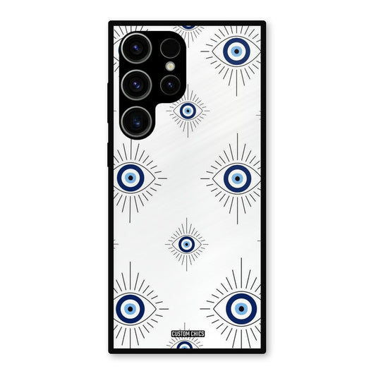 Devil Eye Samsung Galaxy S23 Ultra Mobile Back Cover - Aesthetic PrintShield Case