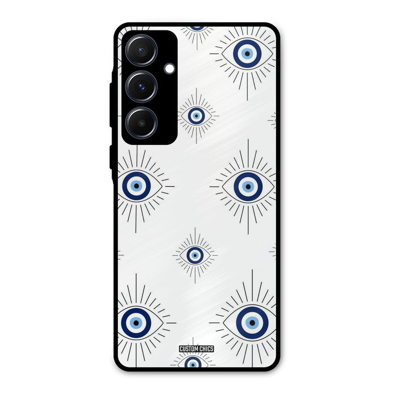 Devil Eye Samsung Galaxy A55 5G Mobile Back Cover - Aesthetic PrintShield Case