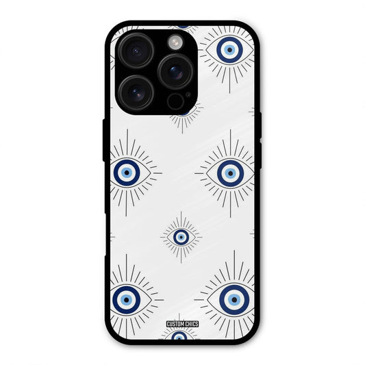 Devil Eye iPhone 16 Pro Mobile Back Cover - Aesthetic PrintShield Case