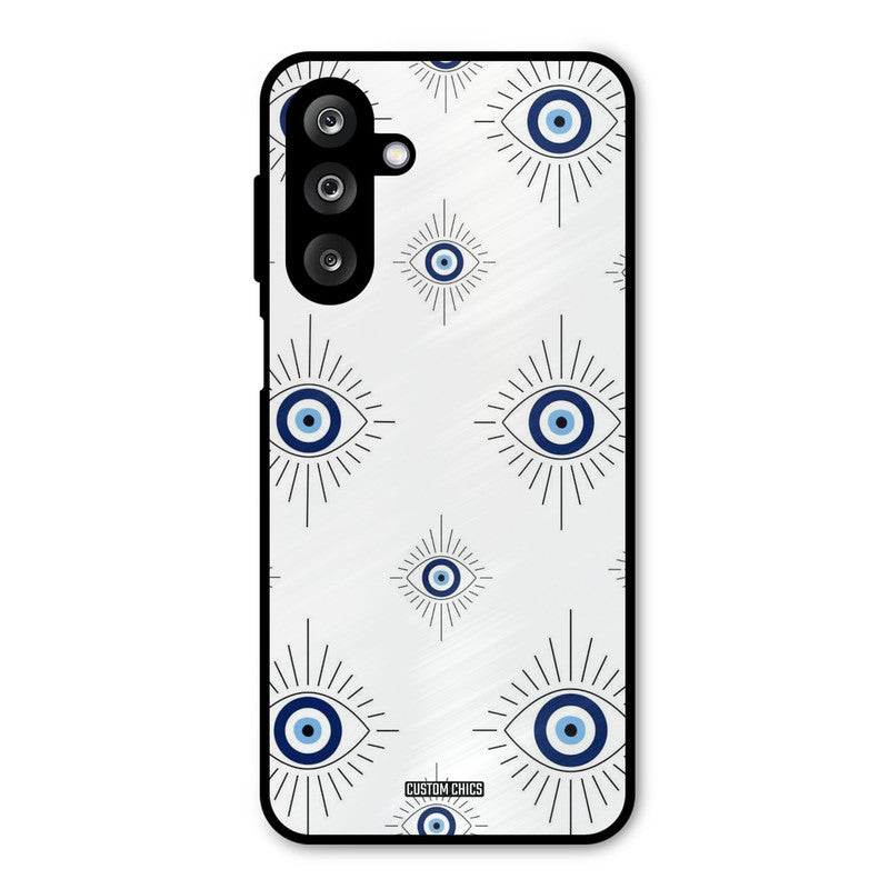 Devil Eye Samsung Galaxy M36 Mobile Back Cover - Aesthetic PrintShield Case