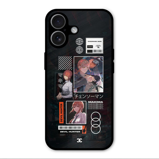 Devil Hunter Makima iPhone 17 Mobile Back Cover - Anime PrintShield Case