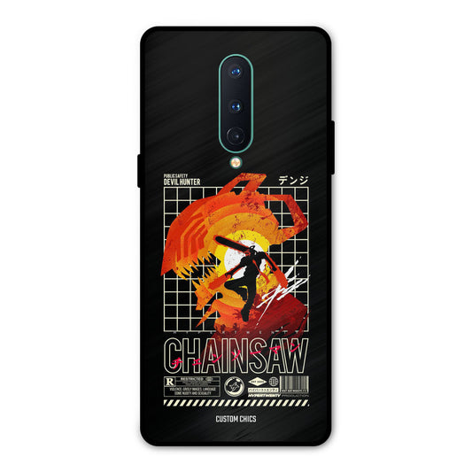 Devil Hunter Oneplus 8 Mobile Back Cover - Anime PrintShield Case