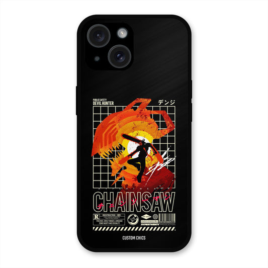 Devil Hunter iPhone 15 Mobile Back Cover - Anime PrintShield Case