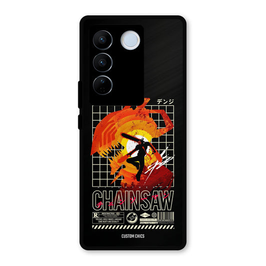 Devil Hunter Vivo V27 Pro Mobile Back Cover - Anime PrintShield Case