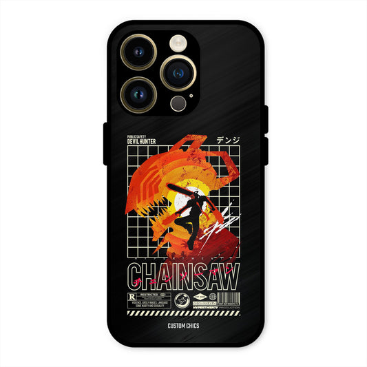 Devil Hunter iPhone 14 Pro Mobile Back Cover - Anime PrintShield Case