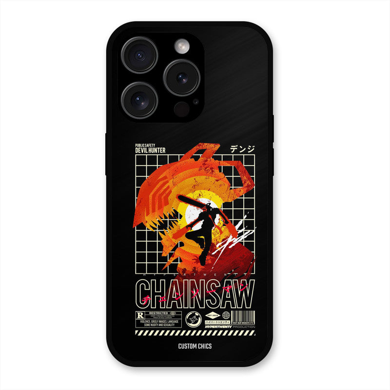 Devil Hunter iPhone 15 Pro Mobile Back Cover - Anime PrintShield Case