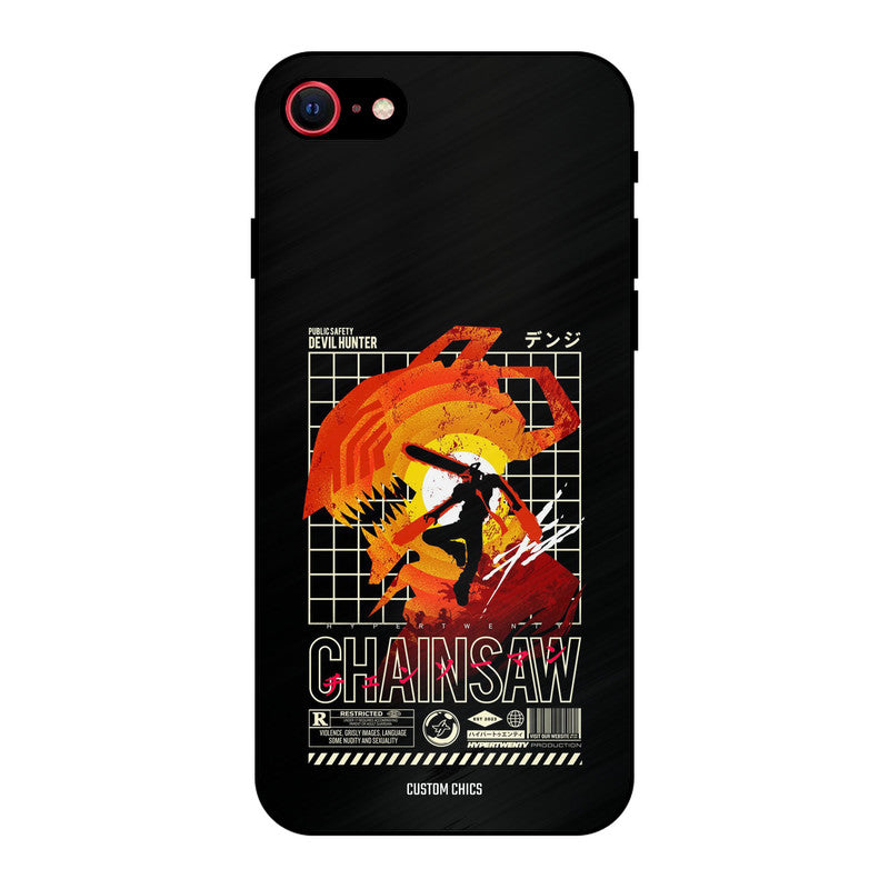Devil Hunter iPhone SE 2020 Mobile Back Cover - Anime PrintShield Case