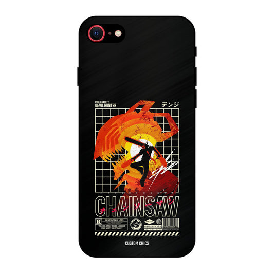 Devil Hunter iPhone SE 2020 Mobile Back Cover - Anime PrintShield Case