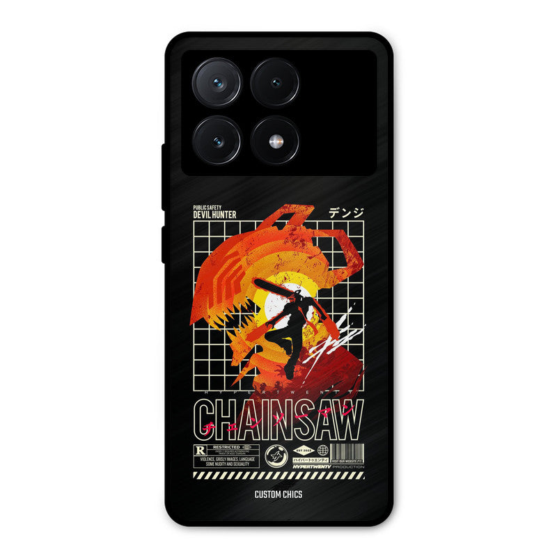 Devil Hunter Poco X6 Pro Mobile Back Cover - Anime PrintShield Case