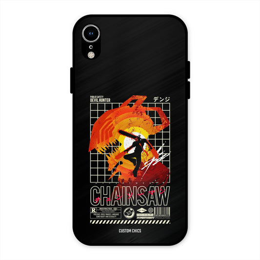 Devil Hunter iPhone XR Mobile Back Cover - Anime PrintShield Case