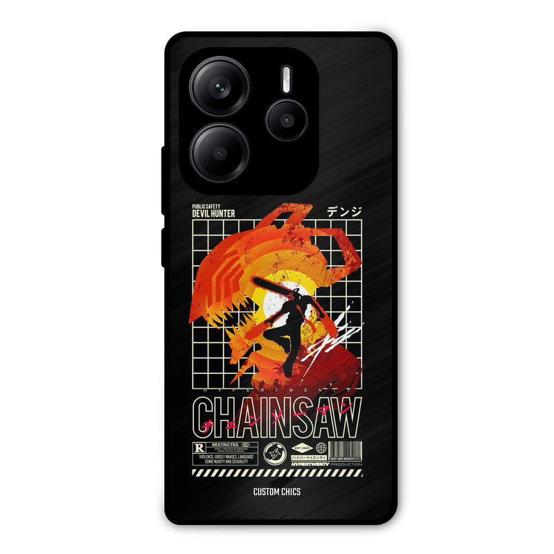Devil Hunter Redmi Note 14 Mobile Back Cover - Anime PrintShield Case