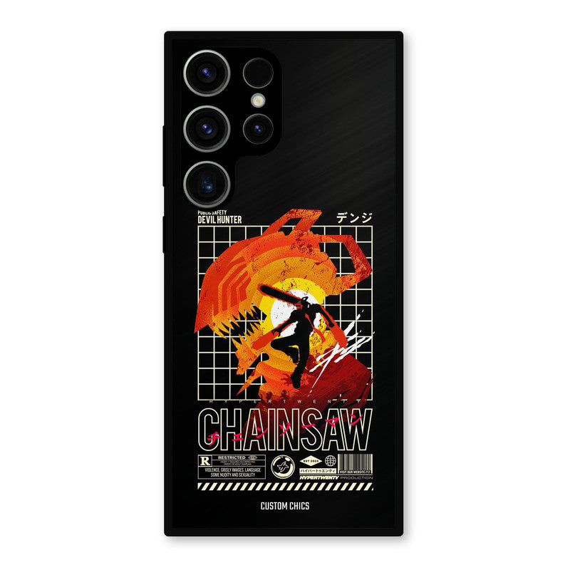 Devil Hunter Samsung Galaxy S23 Ultra Mobile Back Cover - Anime PrintShield Case
