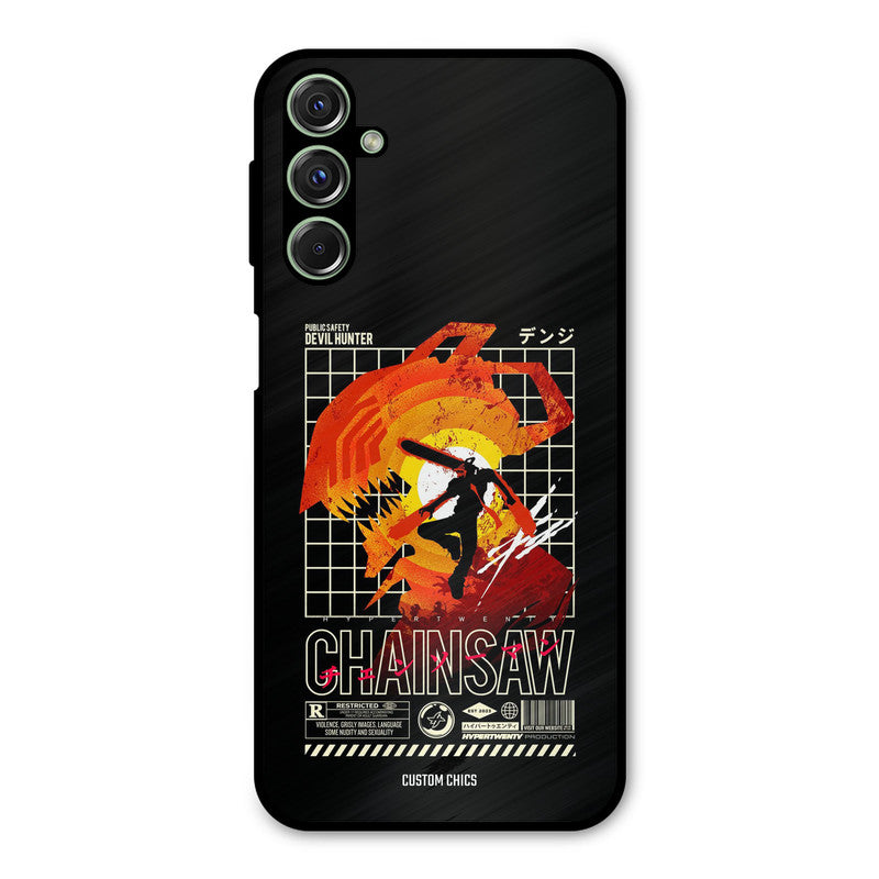 Devil Hunter Samsung Galaxy M34 Mobile Back Cover - Anime PrintShield Case