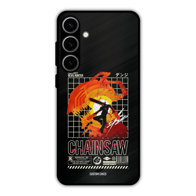 Devil Hunter Samsung Galaxy S24 Plus Mobile Back Cover - Anime PrintShield Case