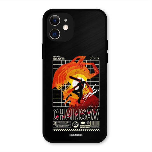 Devil Hunter iPhone 12 Mobile Back Cover - Anime PrintShield Case