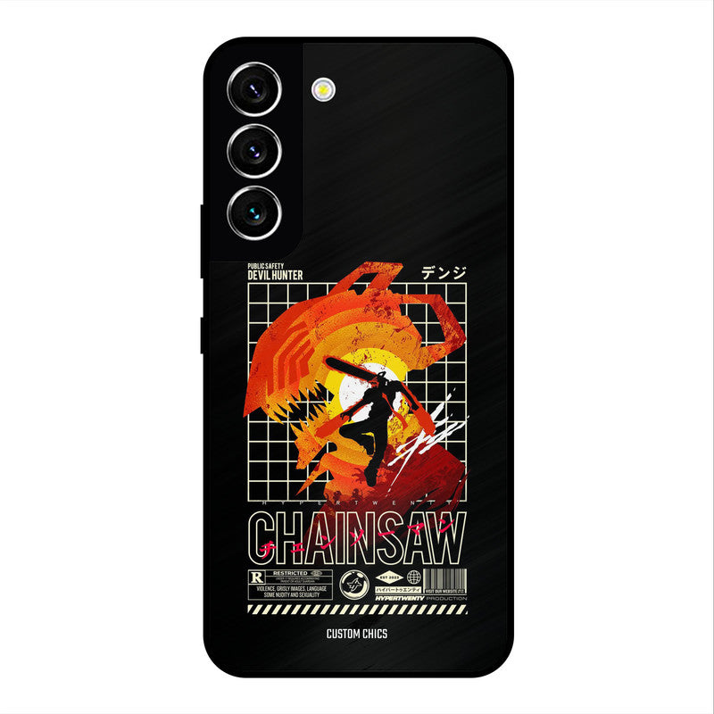 Devil Hunter Samsung Galaxy S22 Mobile Back Cover - Anime PrintShield Case