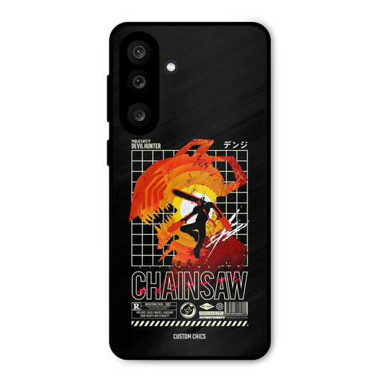 Devil Hunter Samsung Galaxy M56 Mobile Back Cover - Anime PrintShield Case