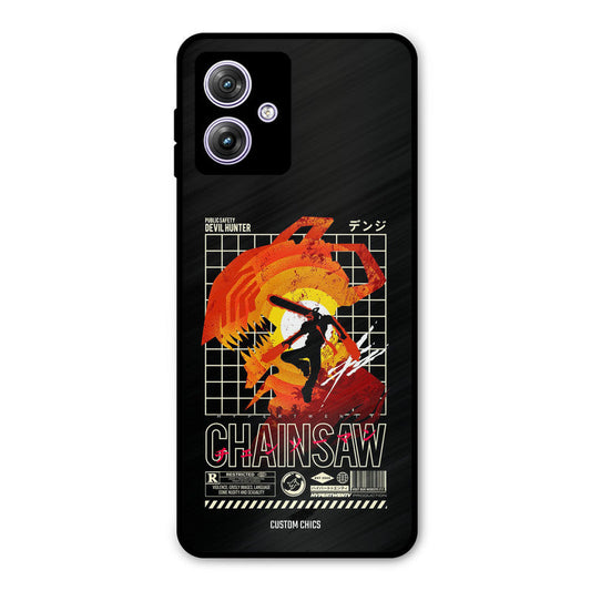 Devil Hunter Moto G54 Mobile Back Cover - Anime PrintShield Case