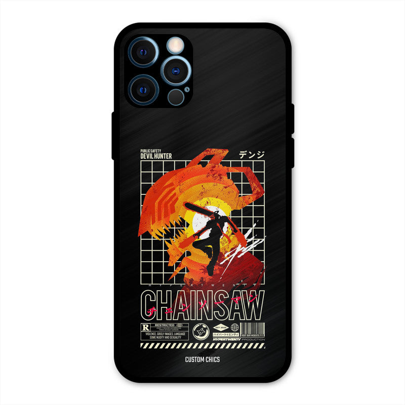Devil Hunter iPhone 12 Pro Mobile Back Cover - Anime PrintShield Case