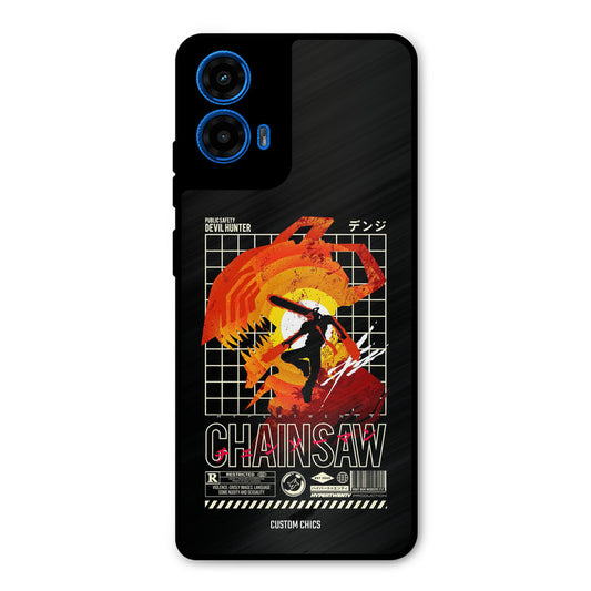 Devil Hunter Moto G45 Mobile Back Cover - Anime PrintShield Case