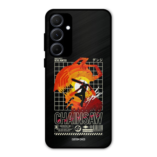 Devil Hunter Samsung Galaxy A35 5G Mobile Back Cover - Anime PrintShield Case