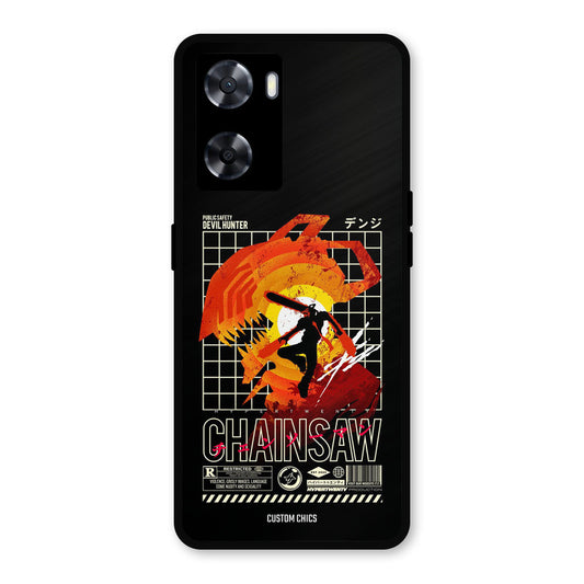 Devil Hunter Oppo A57 2022 Mobile Back Cover - Anime PrintShield Case