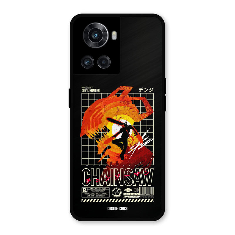 Devil Hunter OnePlus 10R Mobile Back Cover - Anime PrintShield Case