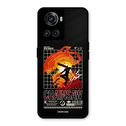 Devil Hunter OnePlus 10R Mobile Back Cover - Anime PrintShield Case