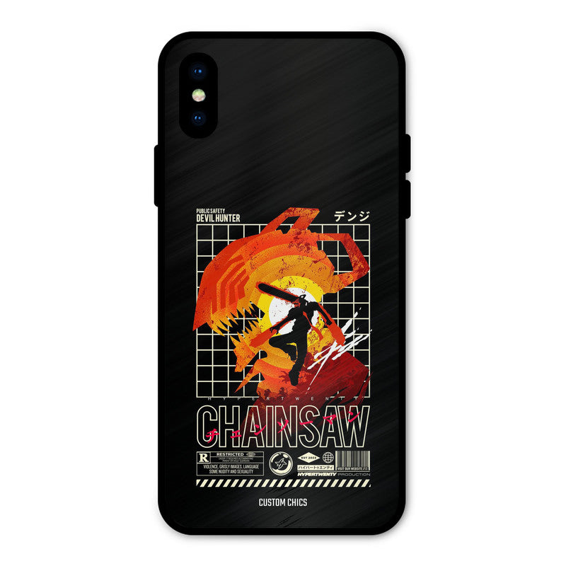Devil Hunter iPhone X Mobile Back Cover - Anime PrintShield Case