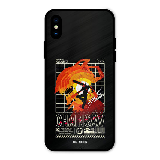 Devil Hunter iPhone X Mobile Back Cover - Anime PrintShield Case