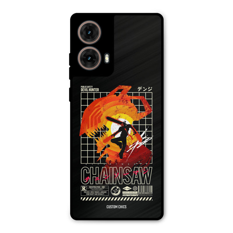 Devil Hunter Moto G85 Mobile Back Cover - Anime PrintShield Case