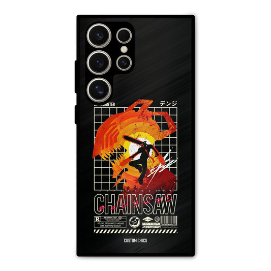 Devil Hunter Samsung Galaxy S24 Ultra Mobile Back Cover - Anime PrintShield Case